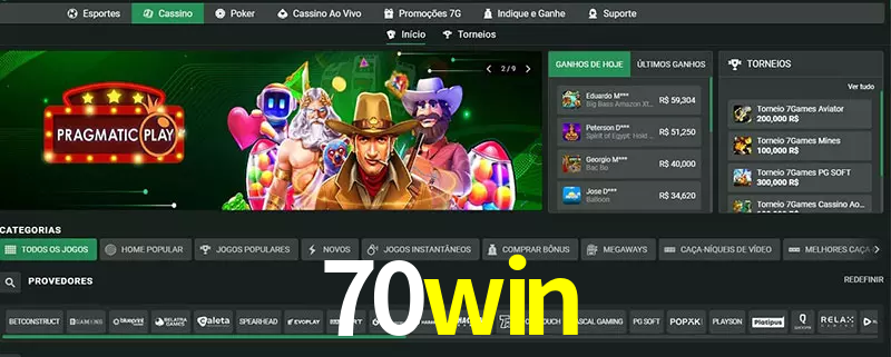 cassino 70win