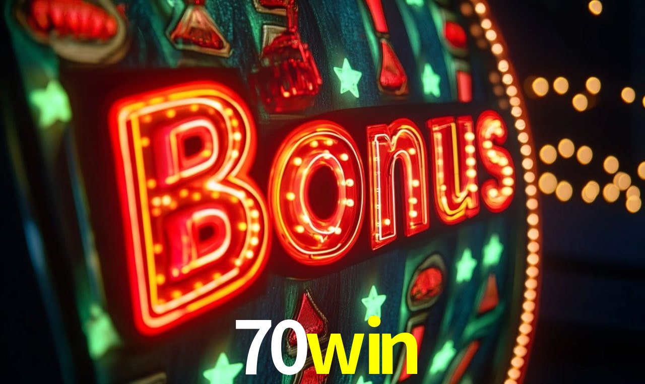 Bônus de Boas-vindas 70win